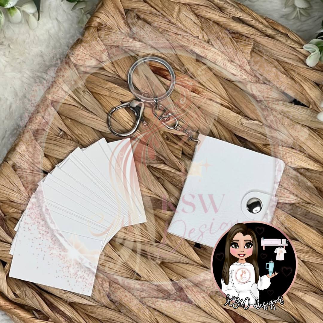 Mini Photo Album Keychain