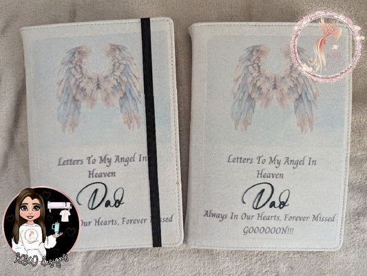 Letters To Heaven PU Poly Notebook