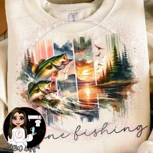Gone Fishing Hoodie