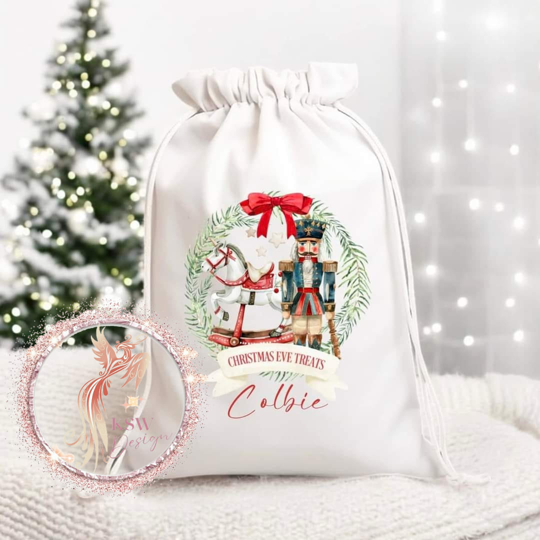 Personalised Christmas Eve Treat Bag