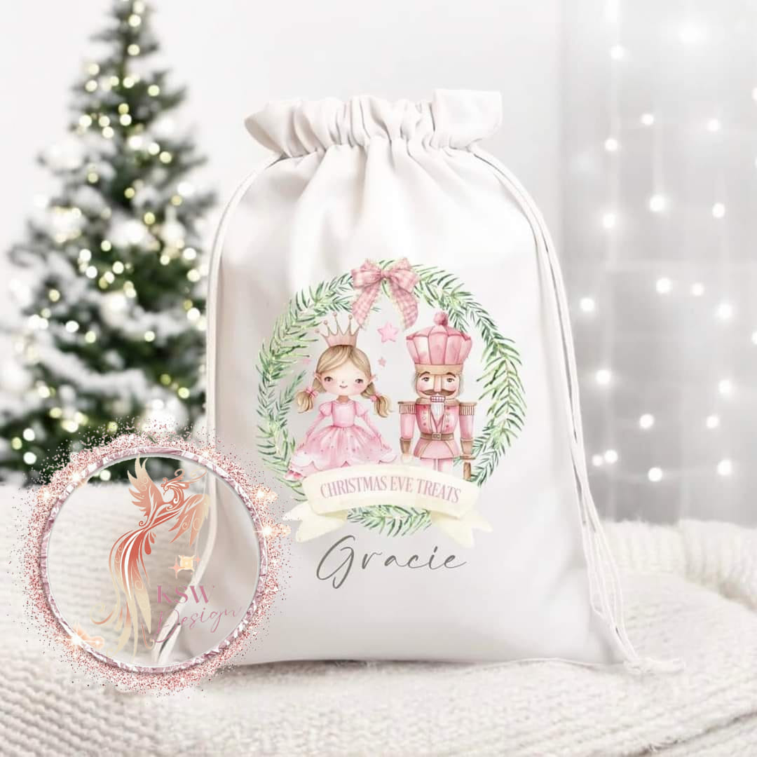 Personalised Christmas Eve Treat Bag