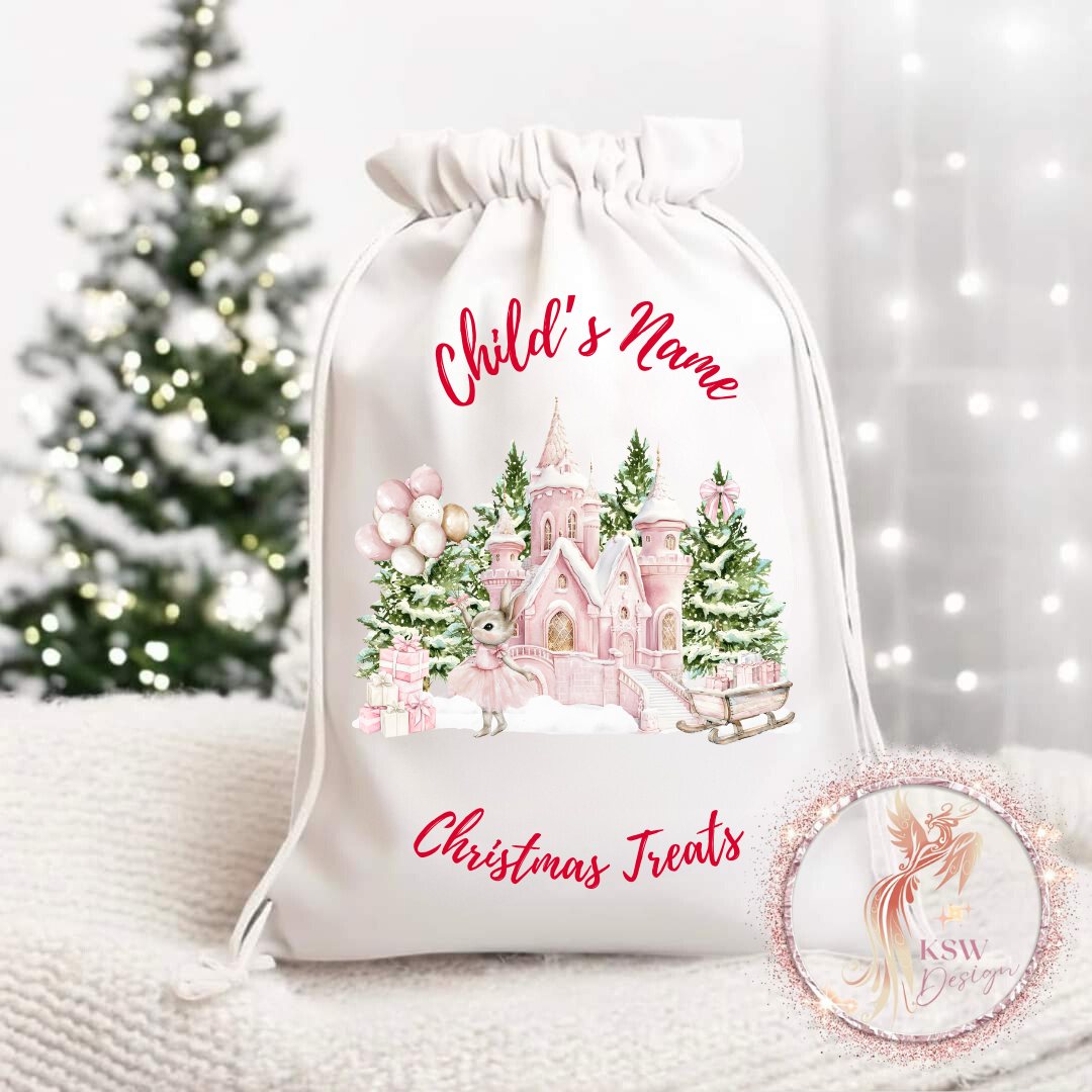 Personalised Christmas Eve Treat Bag