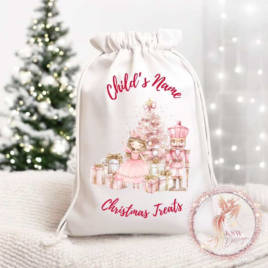 Personalised Christmas Eve Treat Bag