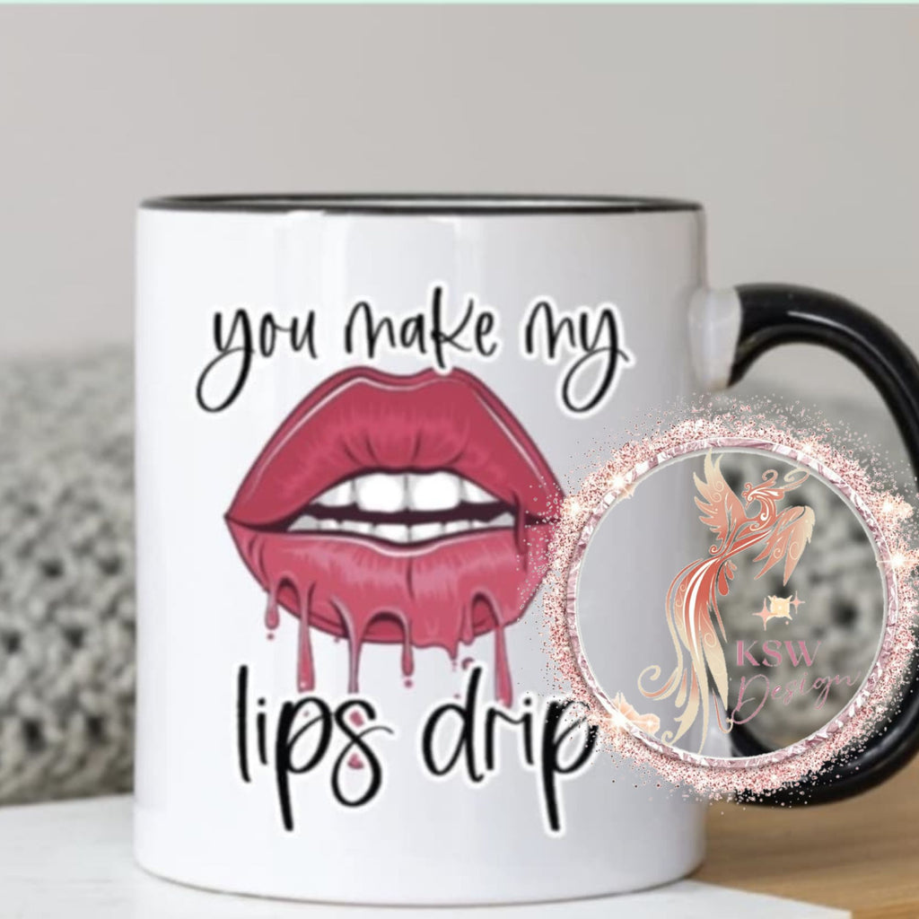Lips Drip Mug