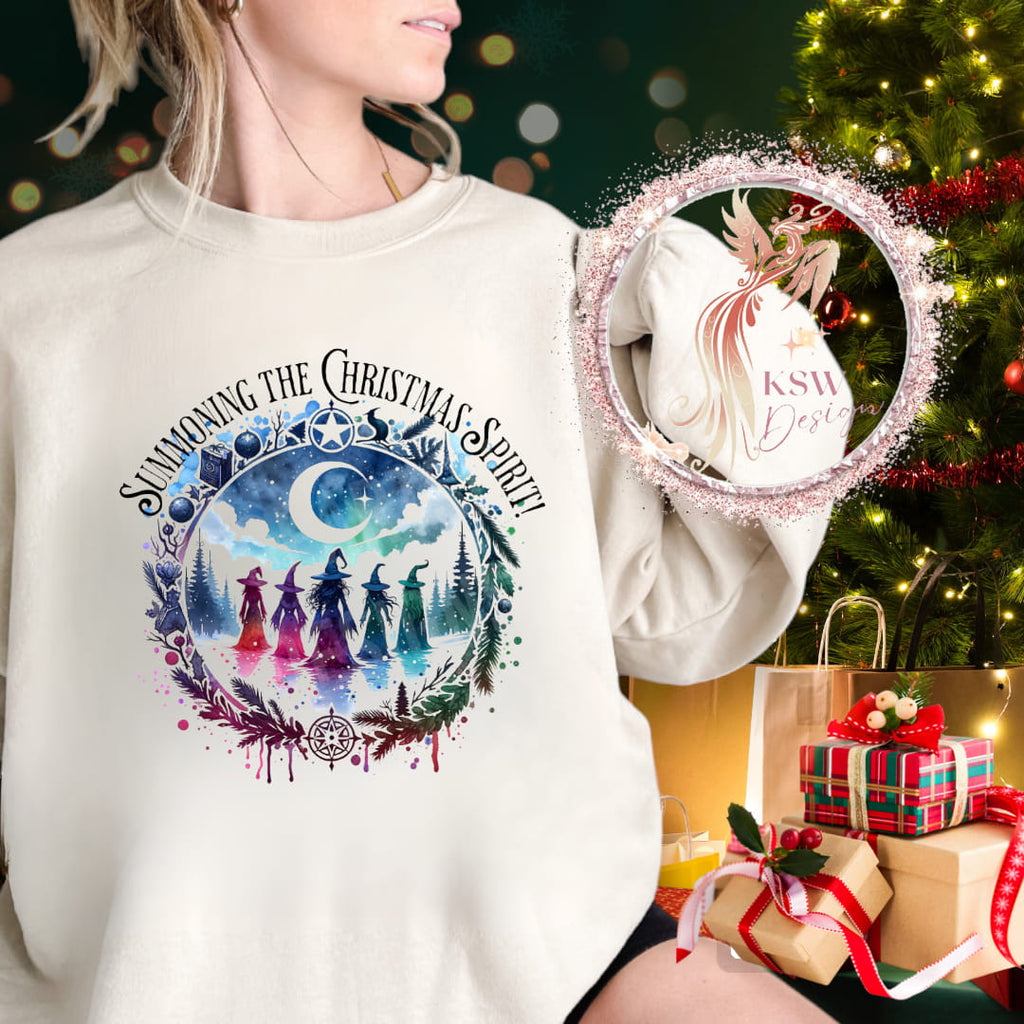 Summoning The Christmas Spirit T-Shirt