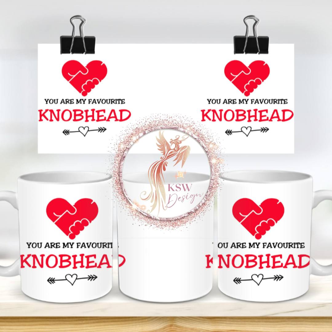 Favourite Knobhead Mug