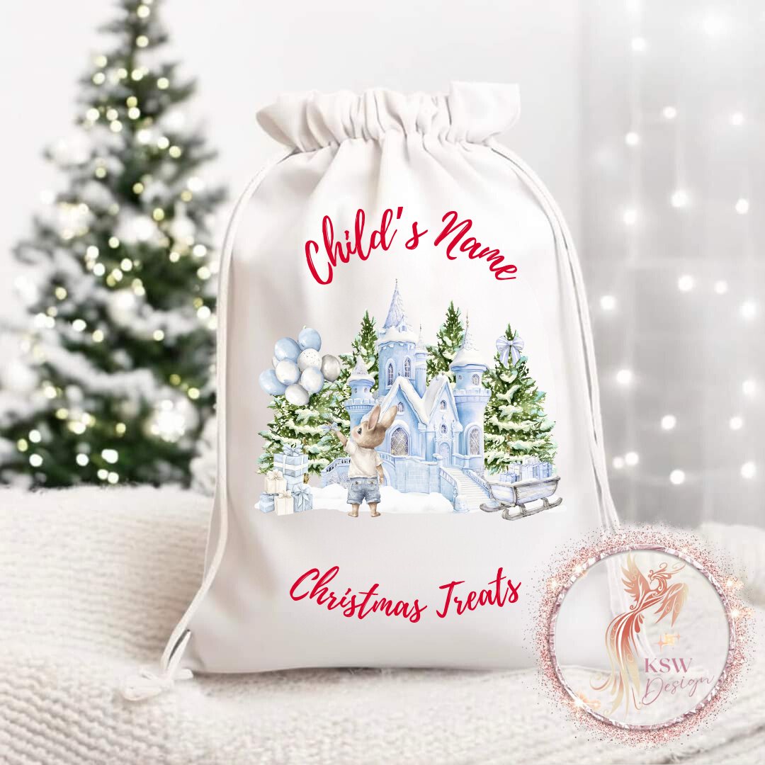 Personalised Christmas Eve Treat Bag