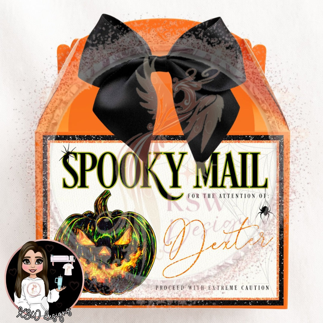 Halloween Treat Box Personalised
