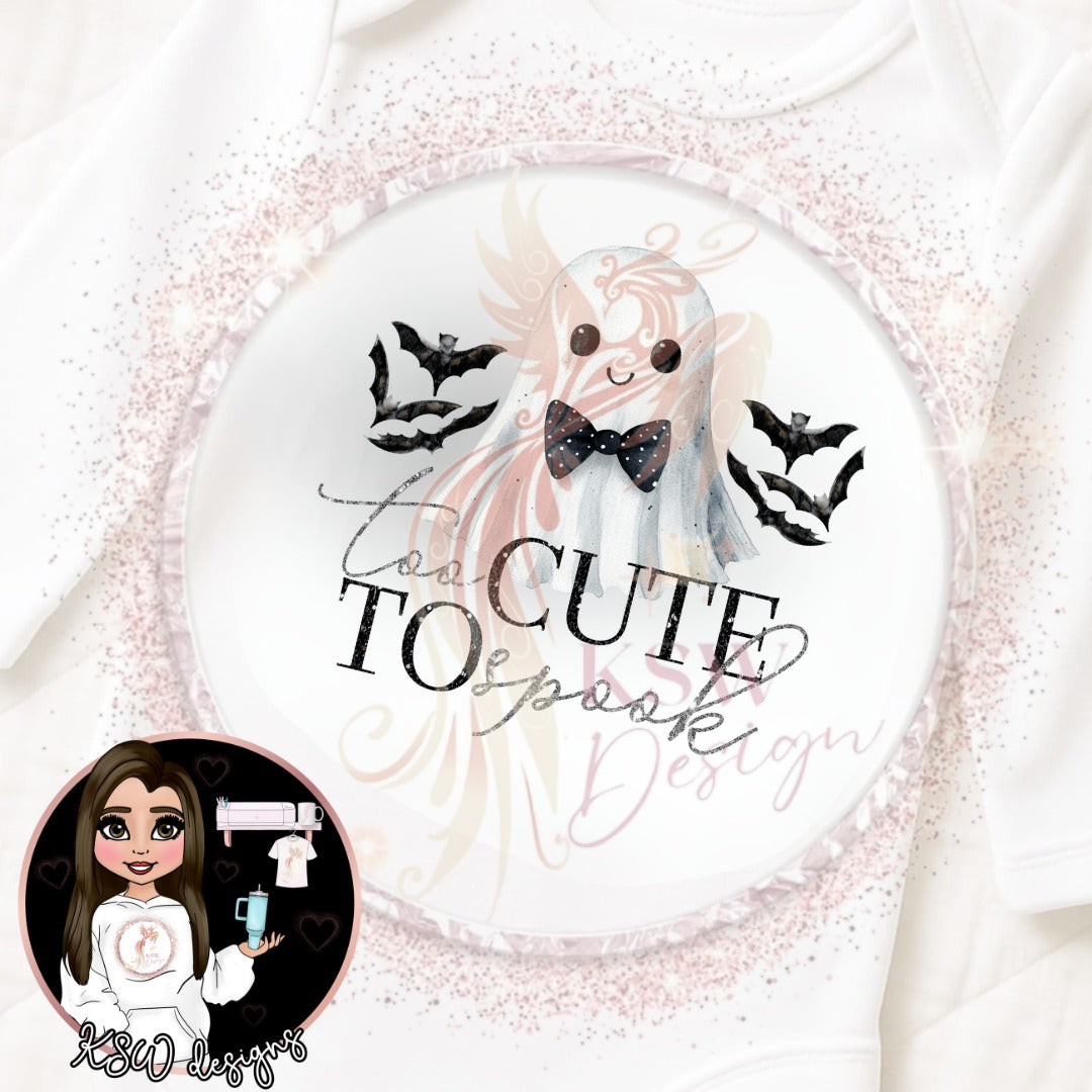 Too Cute To Spook Baby Grow