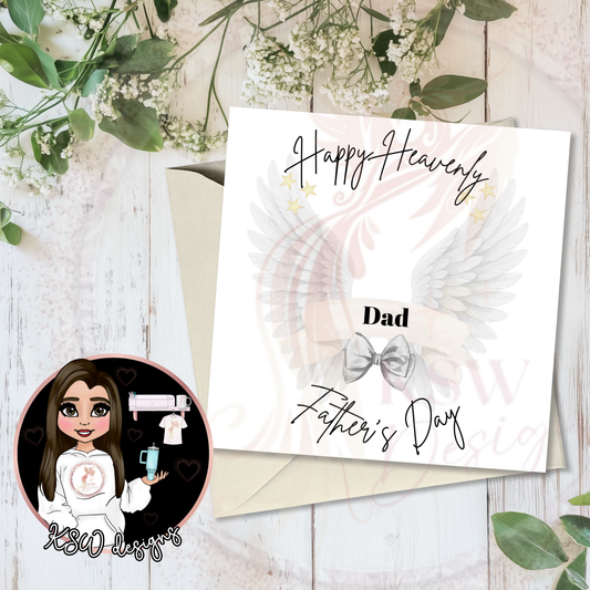Heavenly Father's Day Card