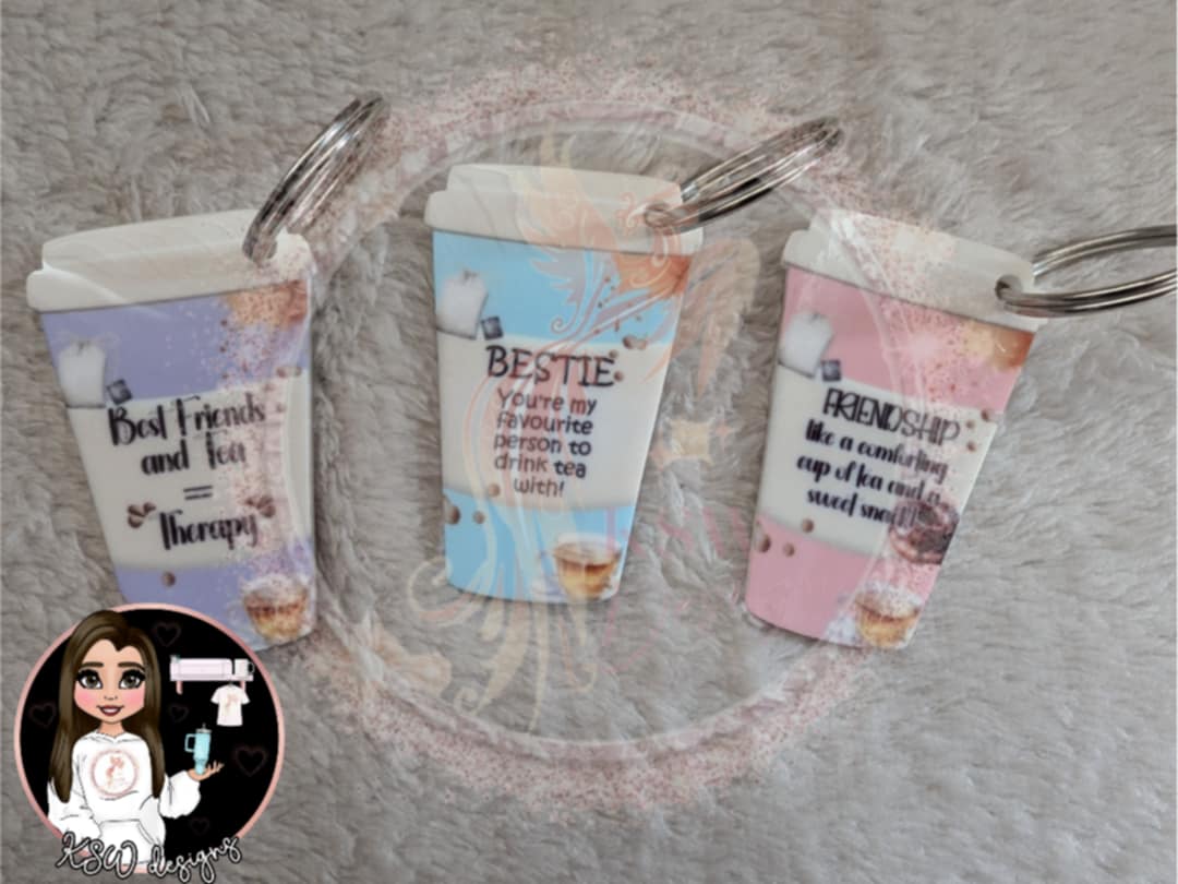 Travel Cup Friendship Keyrings