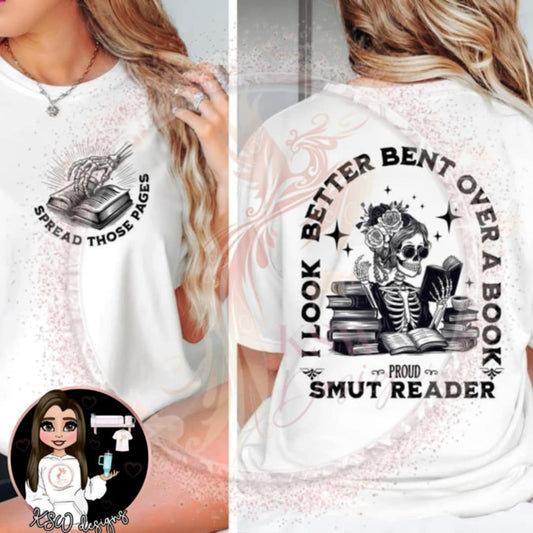 I Look Better Bent Over A Book  T-Shirt 4XL - 5XL