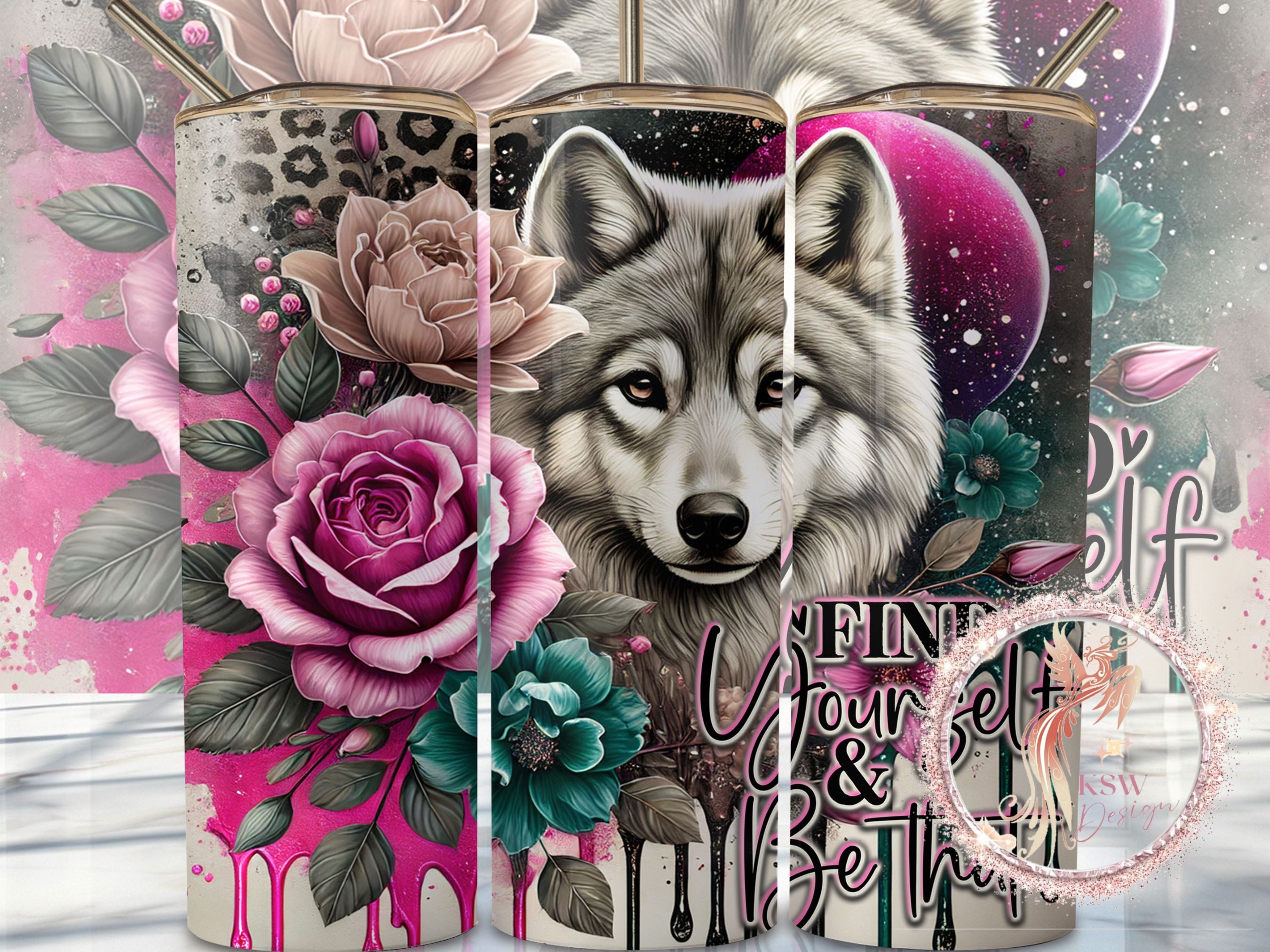 Affirmation Wolf 20oz Tumbler