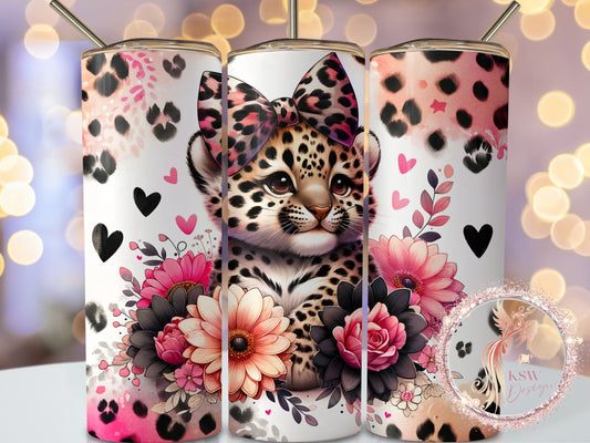 Baby Leopard 20oz Tumbler