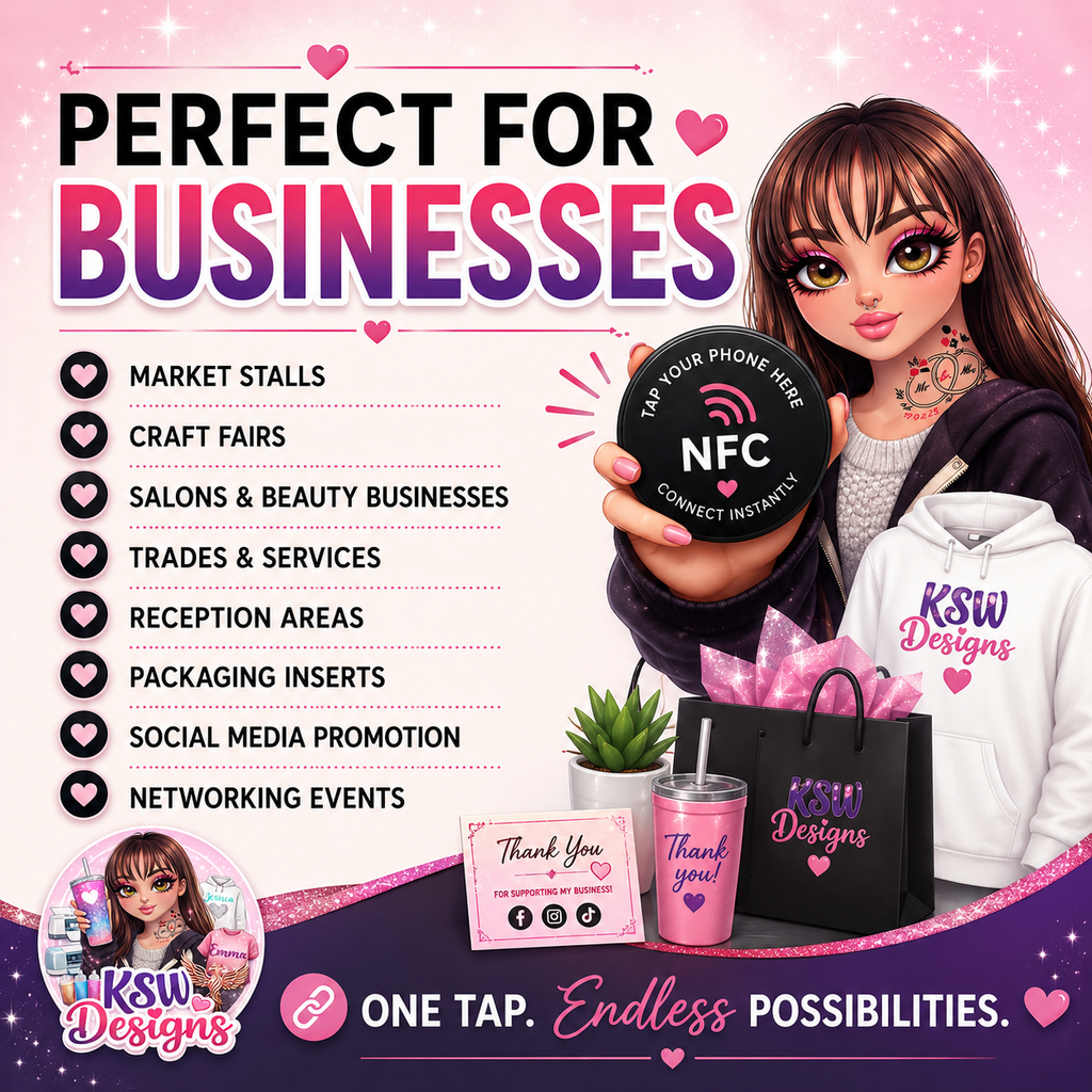 Custom NFC Business Magnet