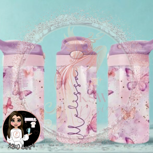 Personalised Kids 12oz Flip Top Tumblers