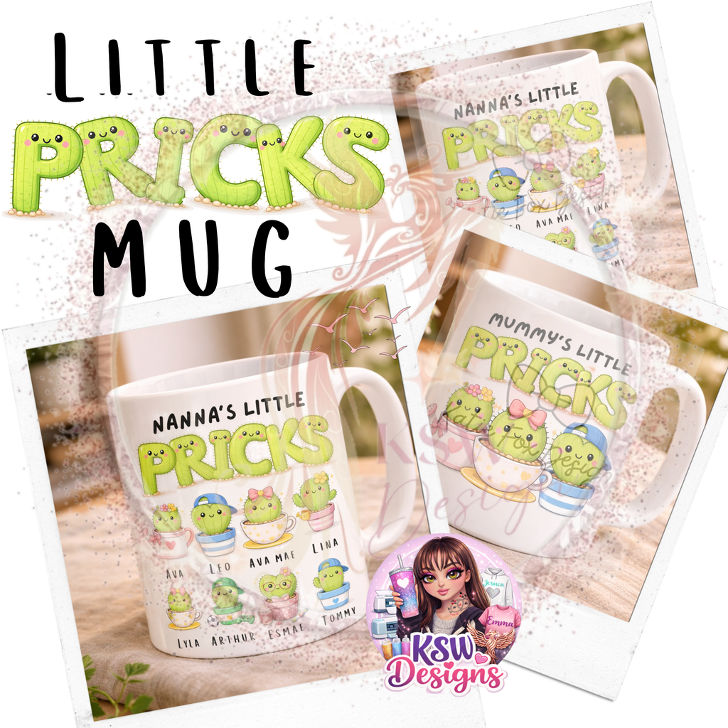 Personalised “Little Pricks” Mug