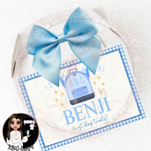Back To School Treat Box Personalised