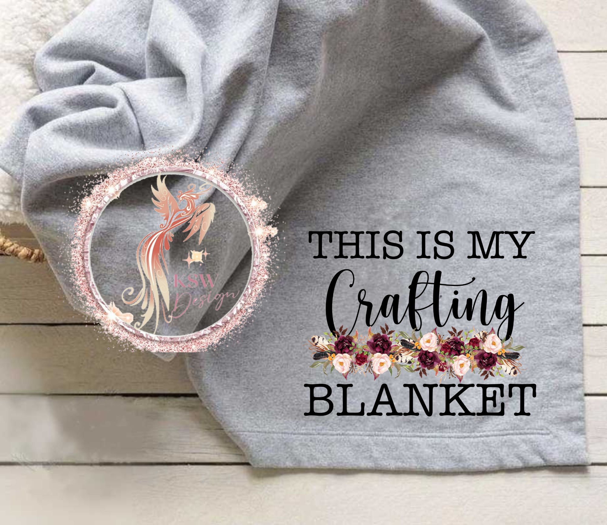 This Is My Crafting Blanket