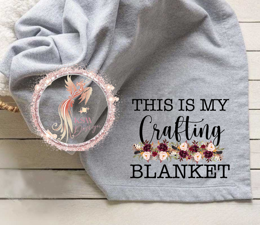 This Is My Crafting Blanket