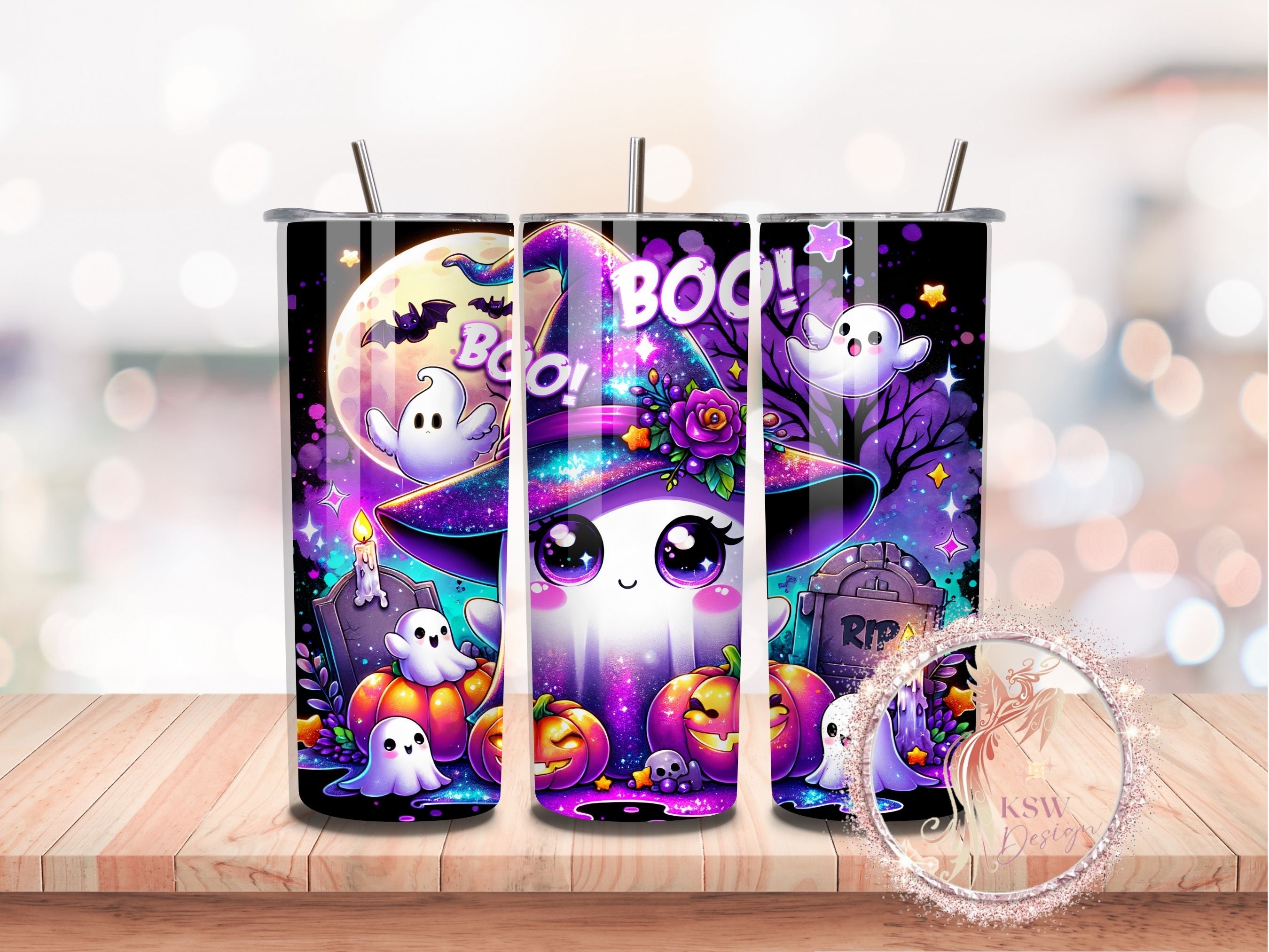 Boo!! Baby Ghosts & Pumpkin Patch 20oz Tumbler