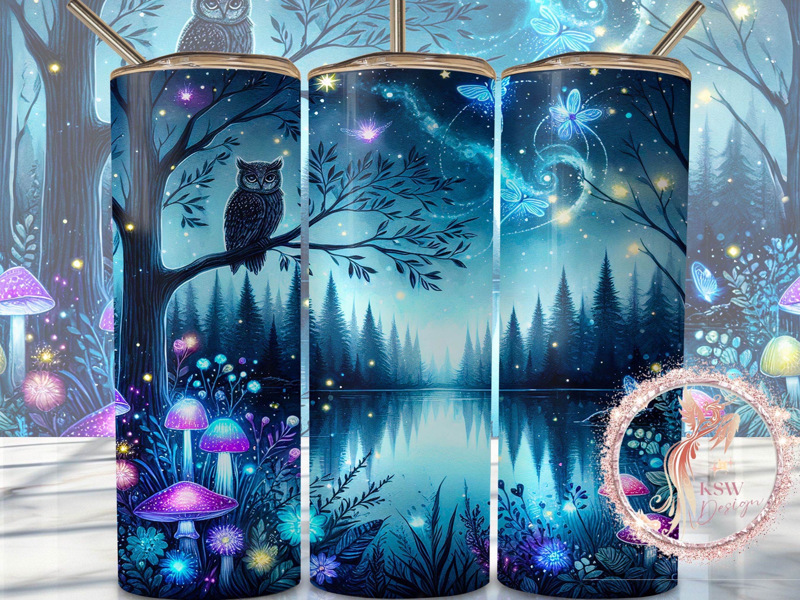 Forest Owl Tumbler
