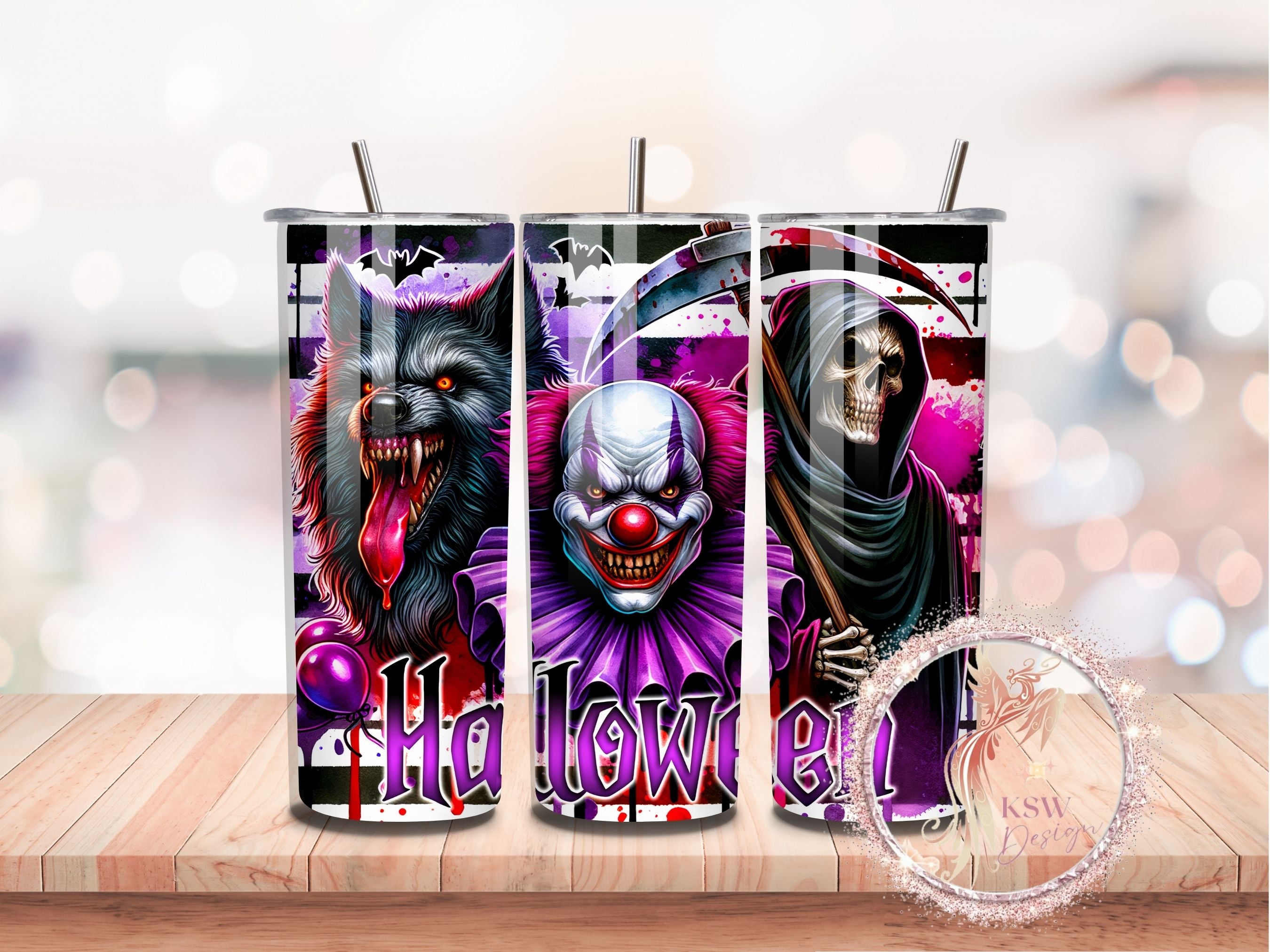 Halloween Horrors 20oz Tumbler