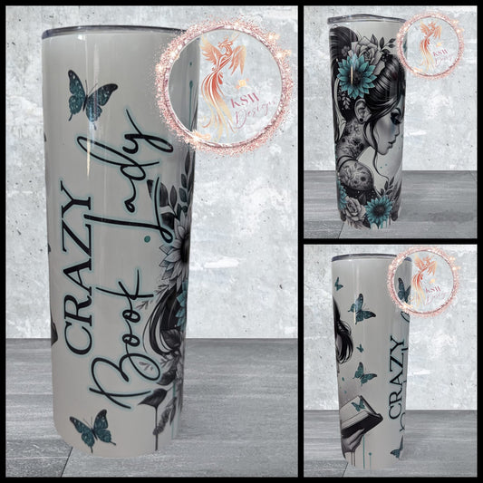 Crazy Book Lady 20oz Tumbler
