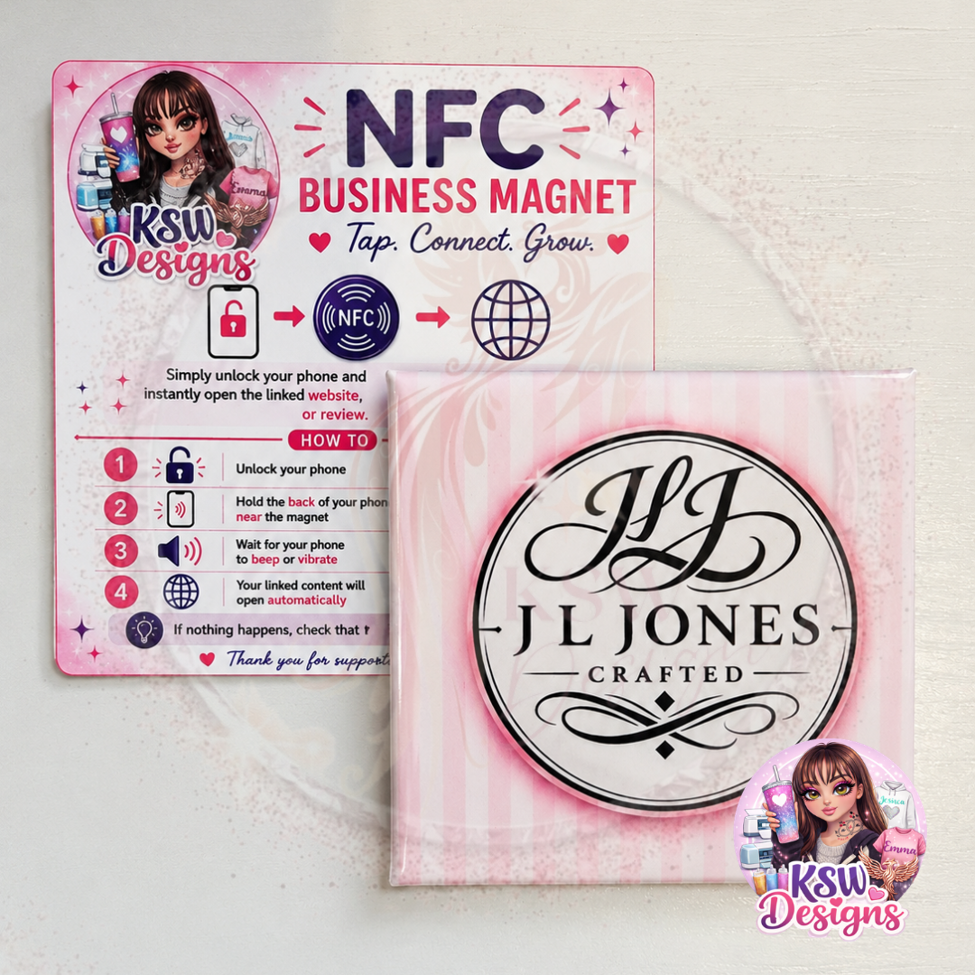 Custom NFC Business Magnet