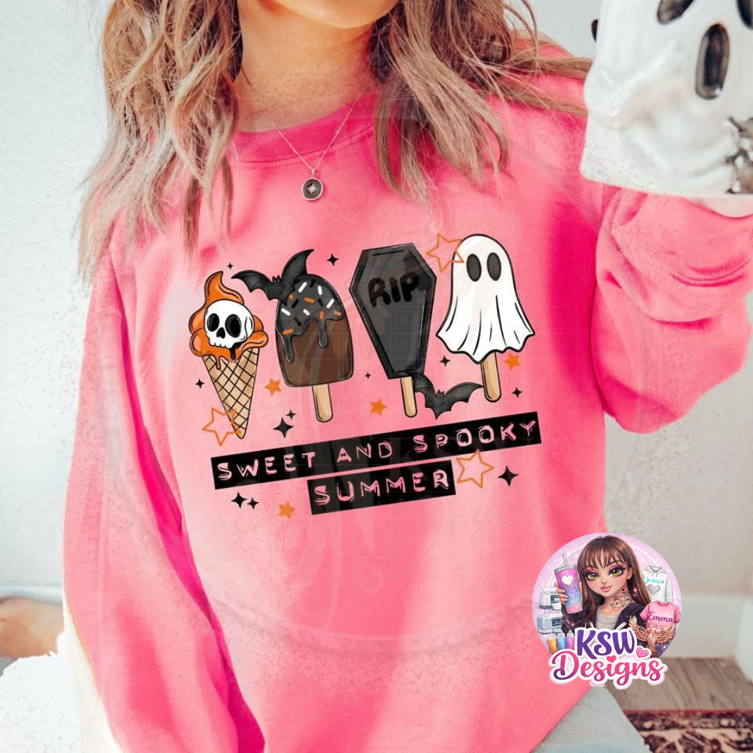 Sweet & Spooky Summer T-Shirt – Cute Summerween Shirt