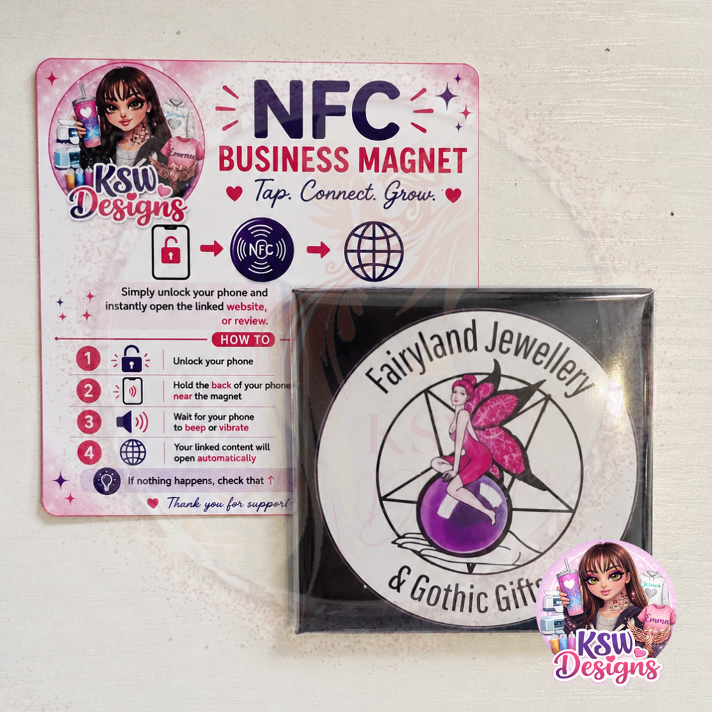 Custom NFC Business Magnet