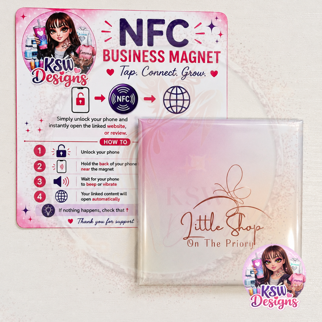 Custom NFC Business Magnet