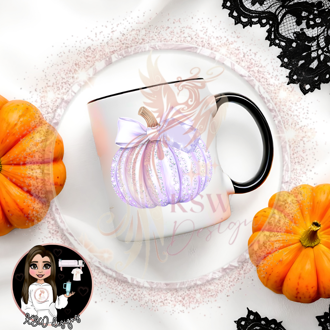 Sparkle Pumpkin Mug