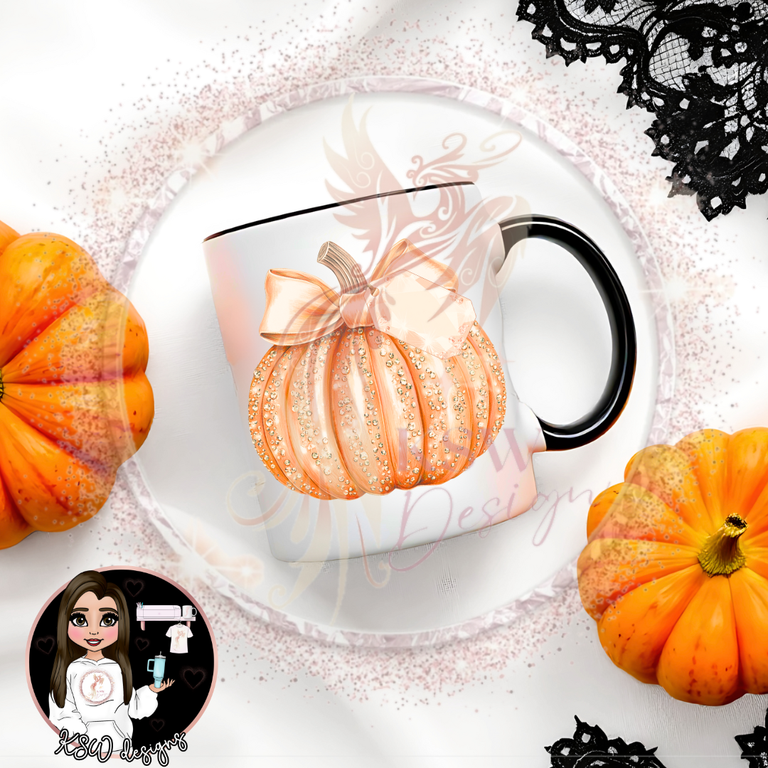 Sparkle Pumpkin Mug
