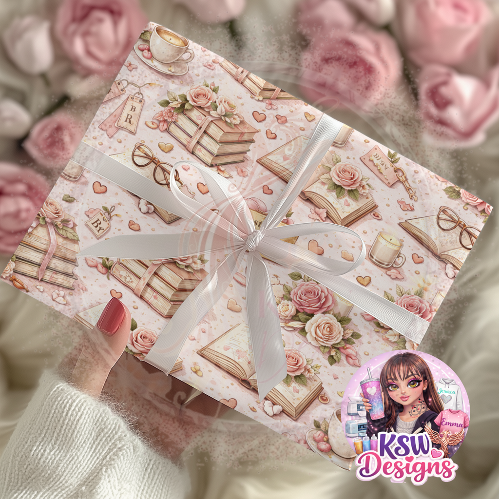 One More Chapter Wrapping Paper Sheets