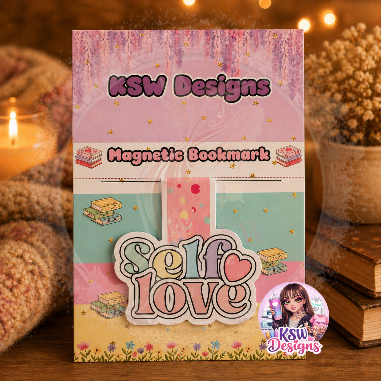 Self Love Magnetic Bookmark