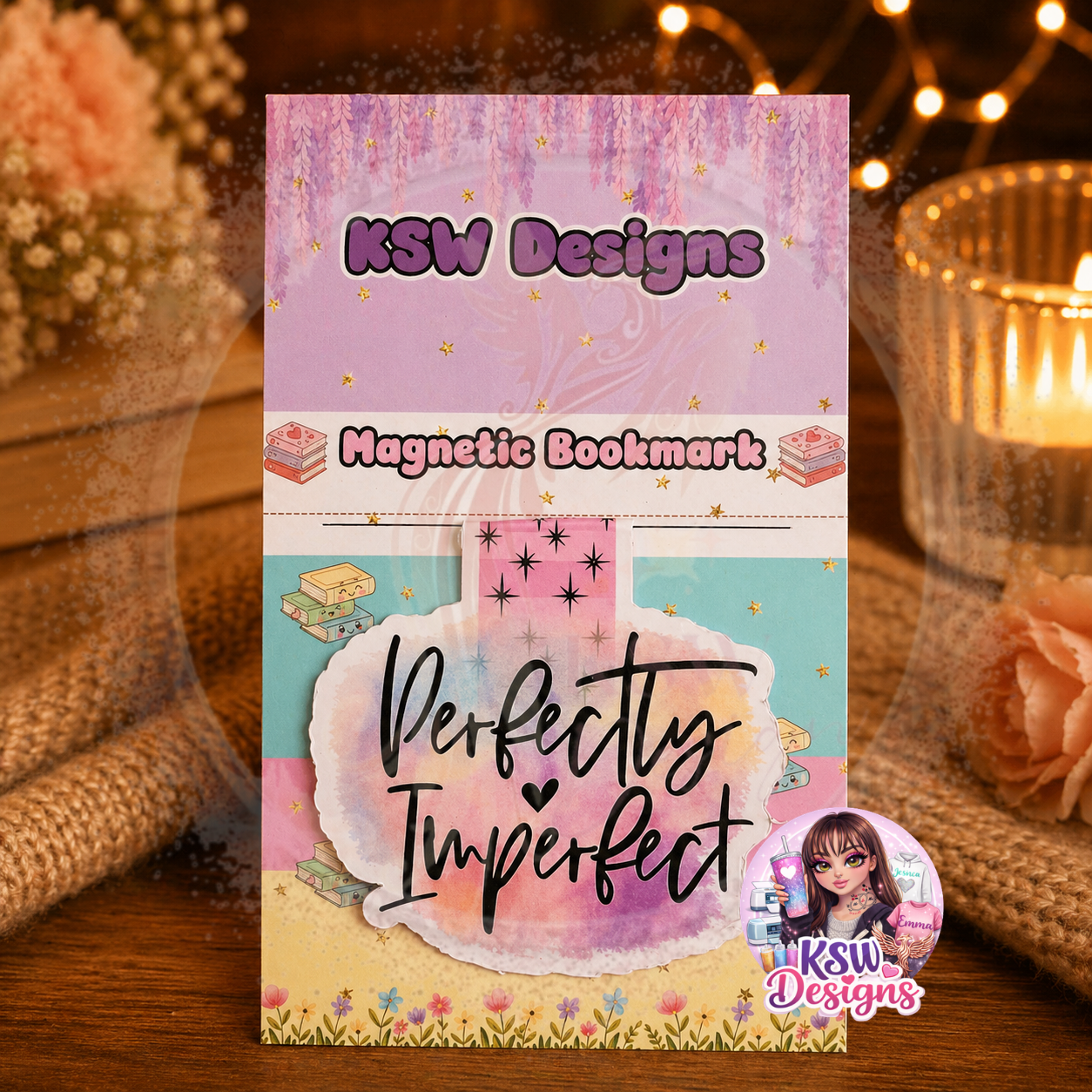 Perfectly Imperfect Magnetic Bookmark