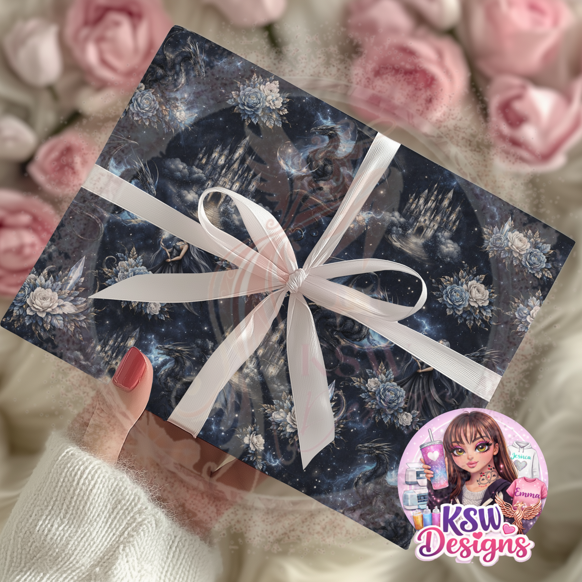 Enchanted Kingdom Wrapping Paper Sheets