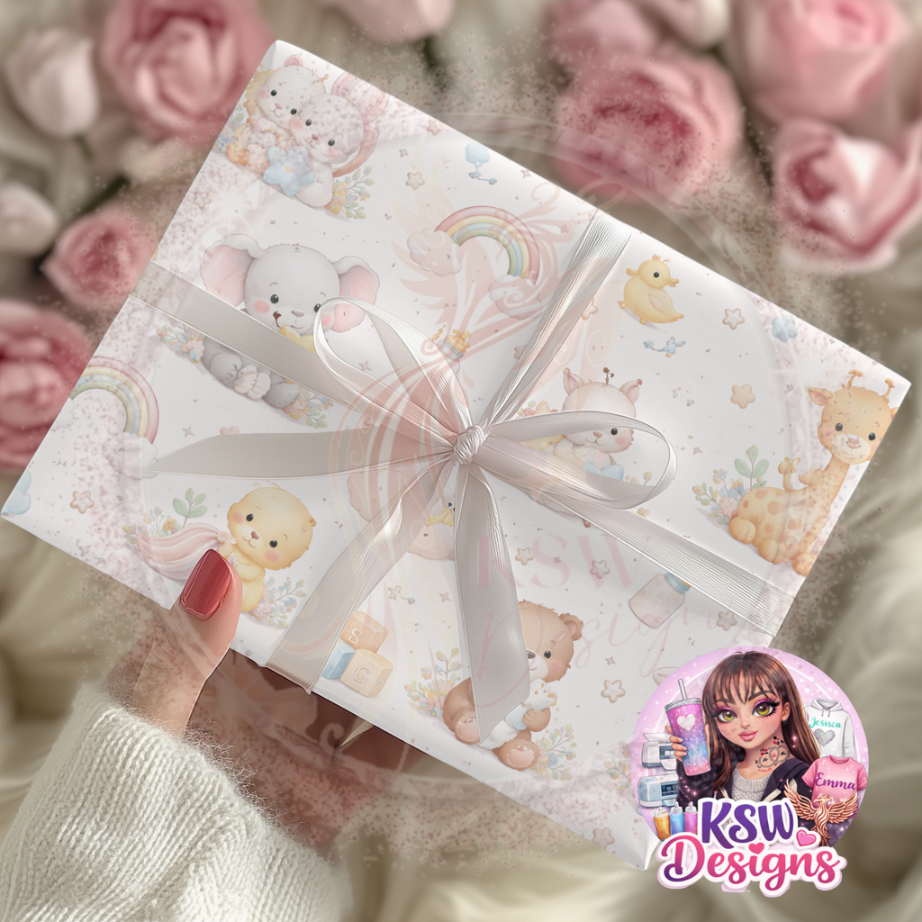 Bundle Of Joy Wrapping Paper Sheets