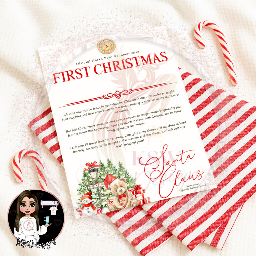 Candy Cane Lane - First Christmas Letter