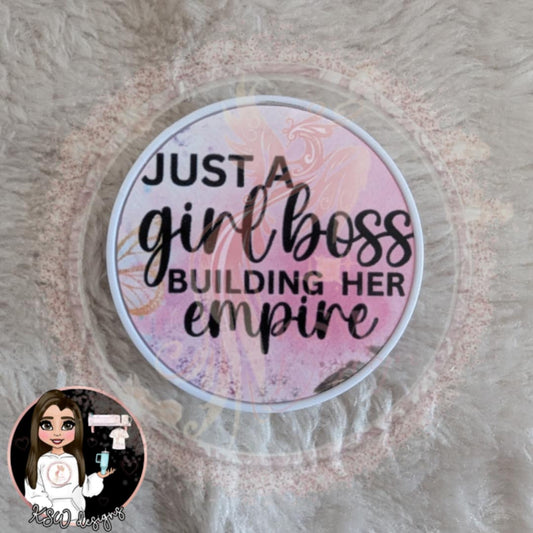 Just A Girl Boss Building Her Empire Phone/Kindle Grip