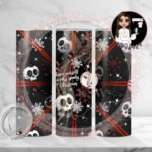 Spooky Christmas 20oz Tumbler
