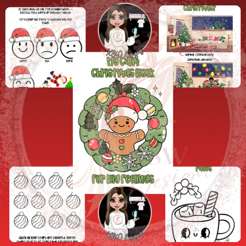 My Calm Christmas Book