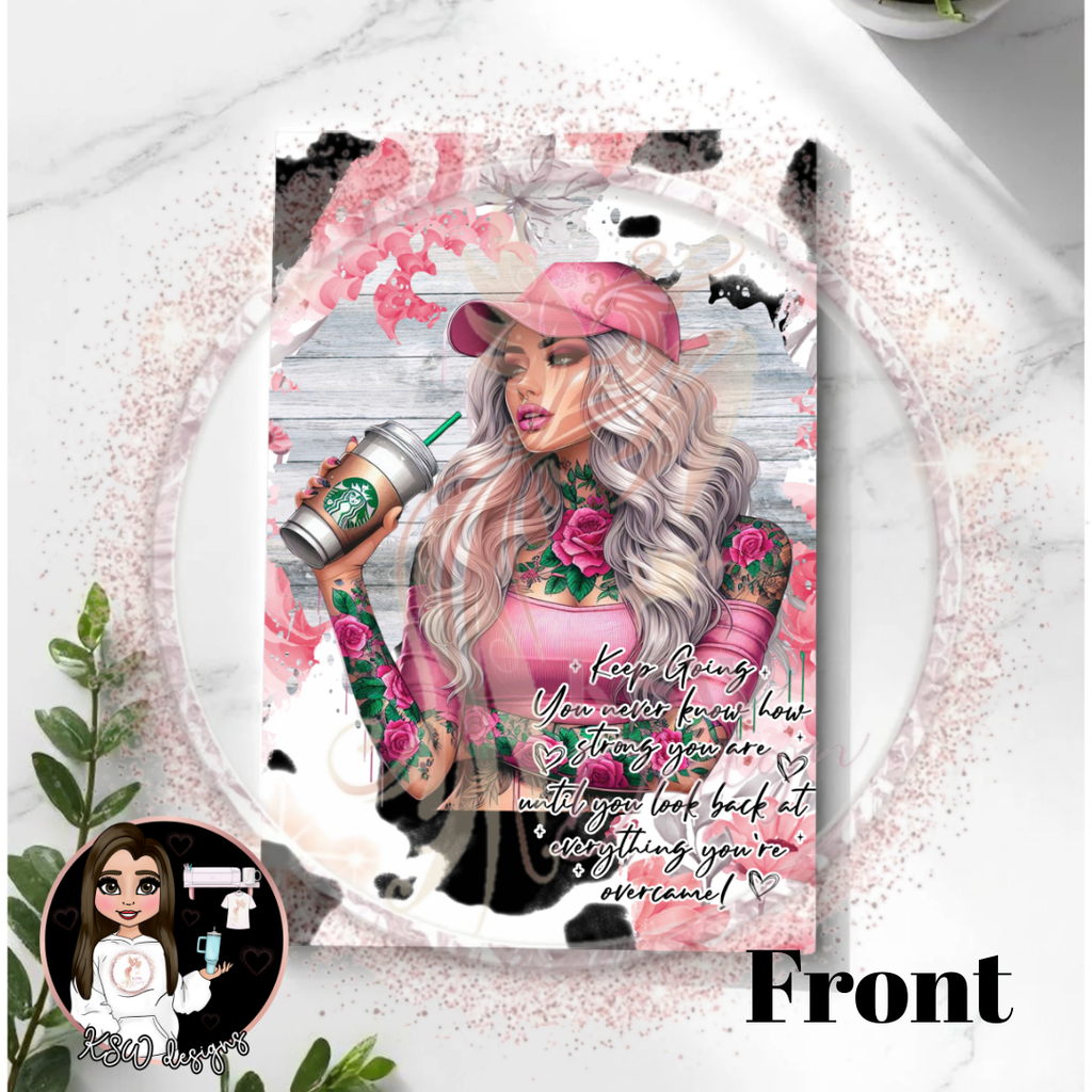 Keep Going A5 Notebook