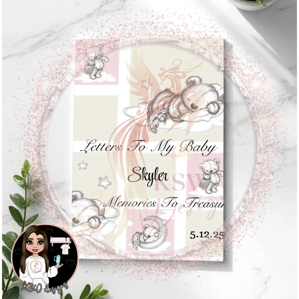 Letters To My Baby Personalised A5 Notebook