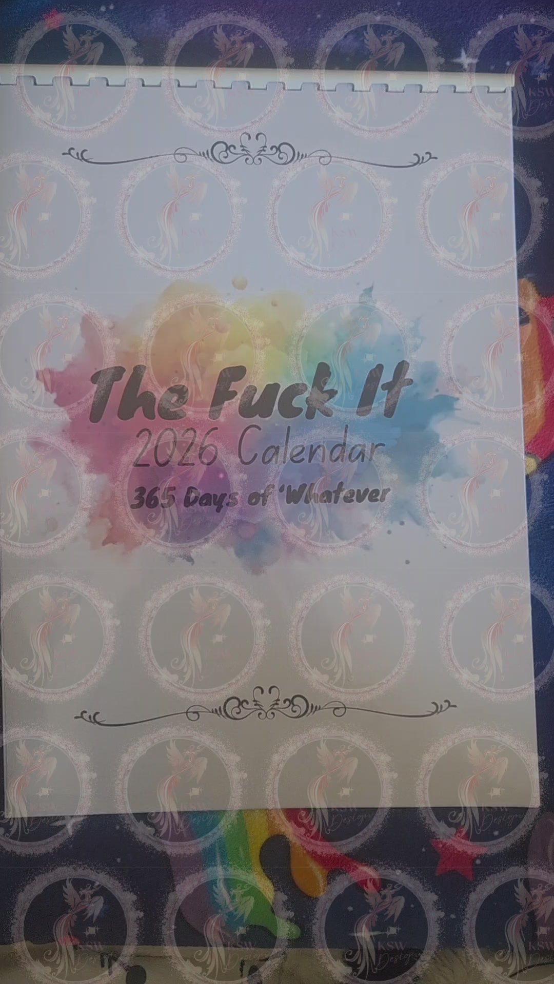 The Fuck It 2026 Calendar - 365 Days Of Whatever