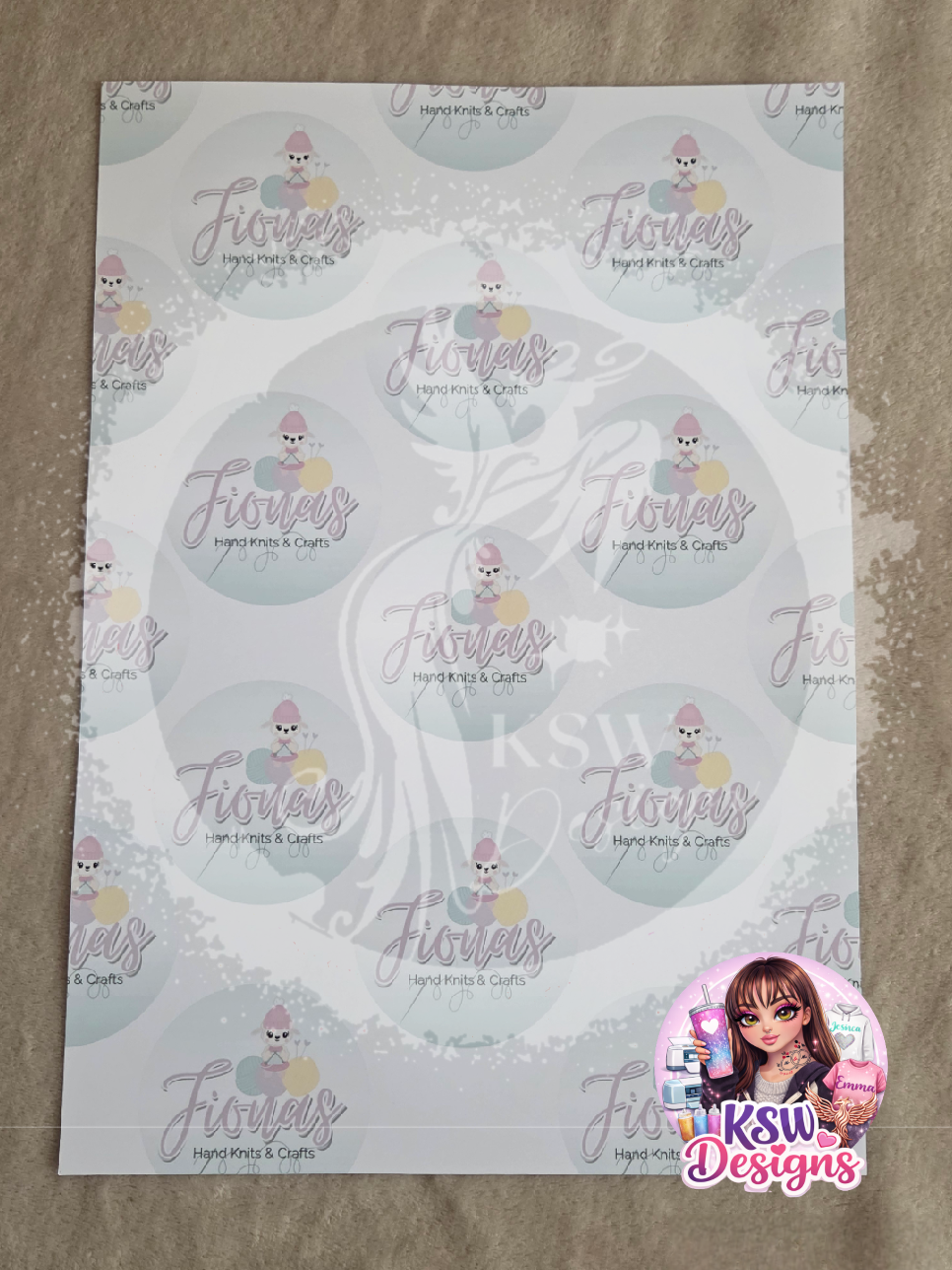 A3 Custom Logo Wrapping Paper – Business Branded Gift Wrap