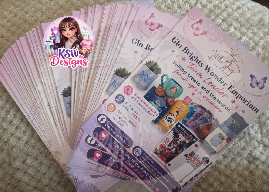 Premium Gloss A5 Flyers |  Custom Printed