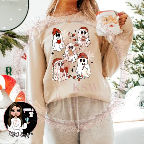 Ghostly Christmas Cheer T-Shirt