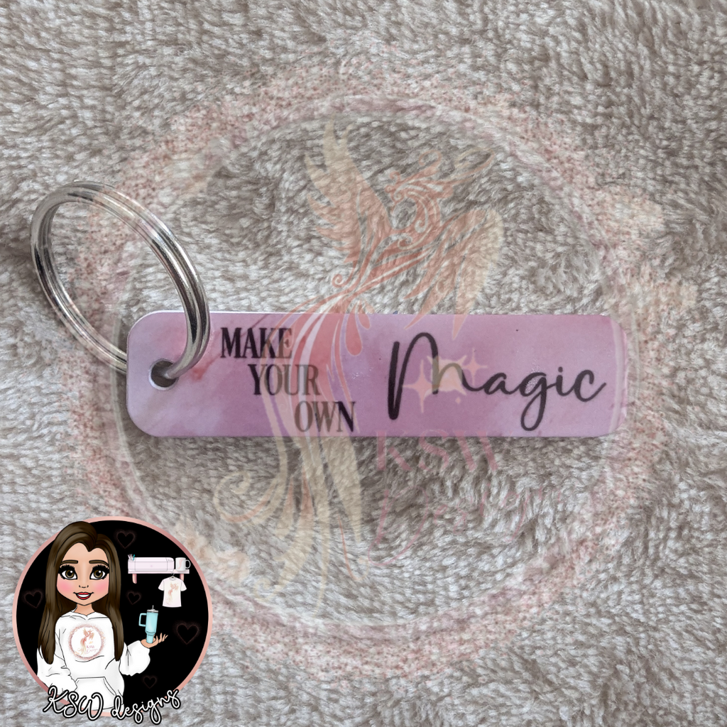 Positive Quote Keyrings
